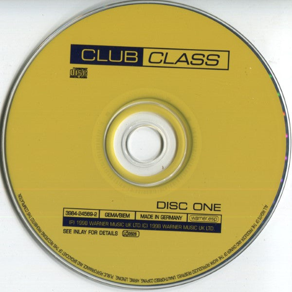 Various : Club Class (40 Club Anthems In The Mix) (2xCD, Mixed)