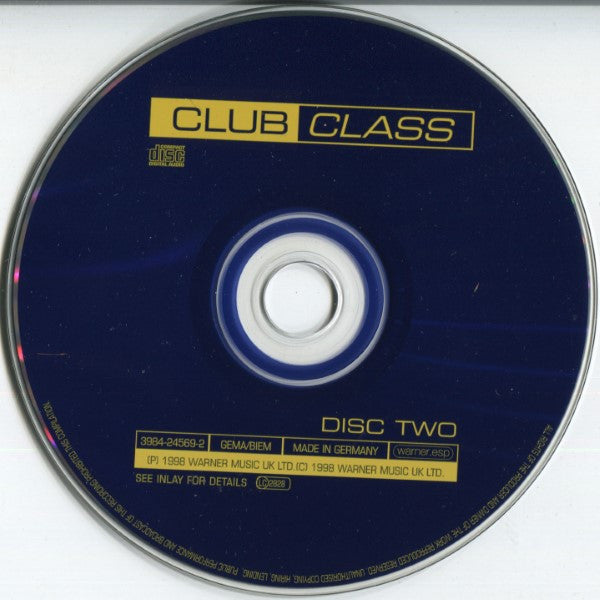 Various : Club Class (40 Club Anthems In The Mix) (2xCD, Mixed)