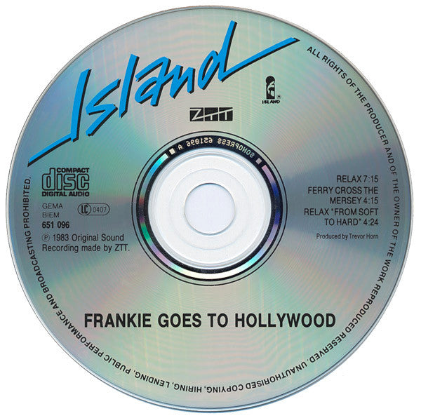 Frankie Goes To Hollywood : Relax (CD, Maxi, RE)