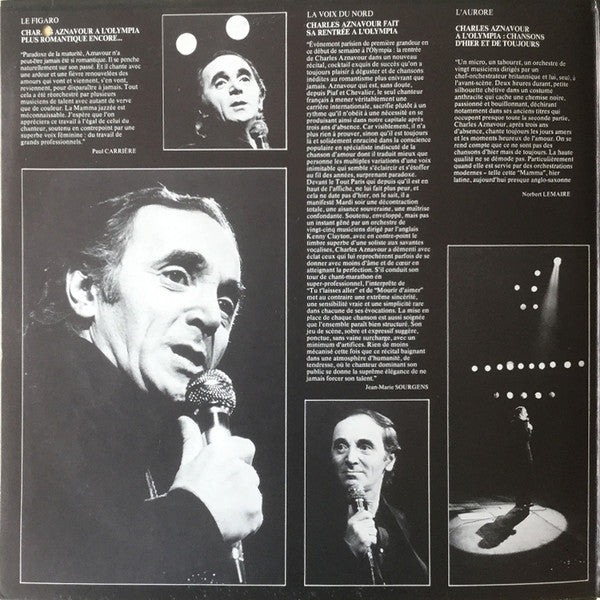 Charles Aznavour : Plein Feu Sur Aznavour (LP, Album)