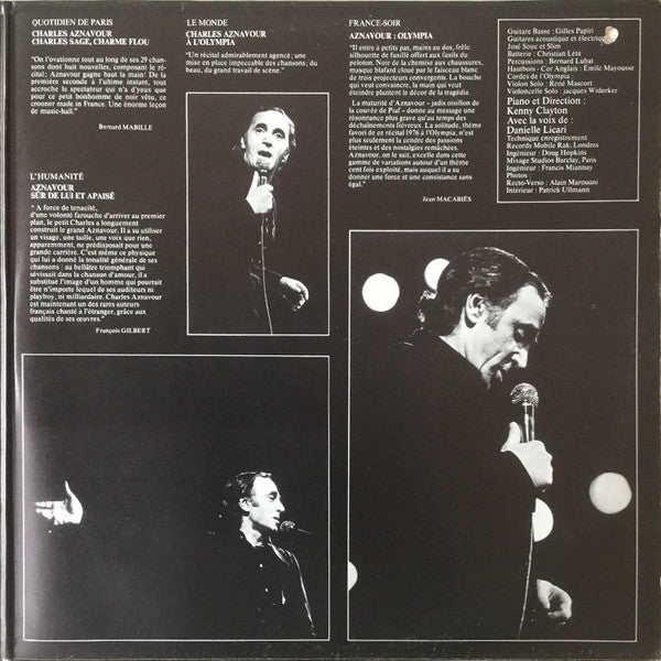 Charles Aznavour : Plein Feu Sur Aznavour (LP, Album)