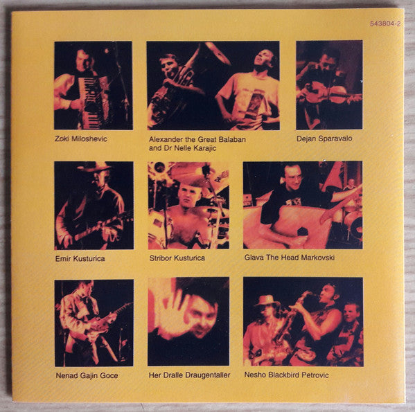 Emir Kusturica & The No Smoking Orchestra : Unza Unza Time (CD, Album)