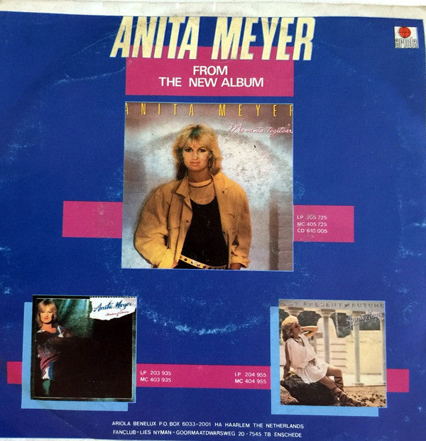 Anita Meyer : Blame It On Love (7", Single)