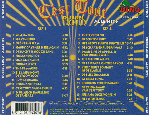 C'est Tout : Dubbel Goud (2xCD, Comp)