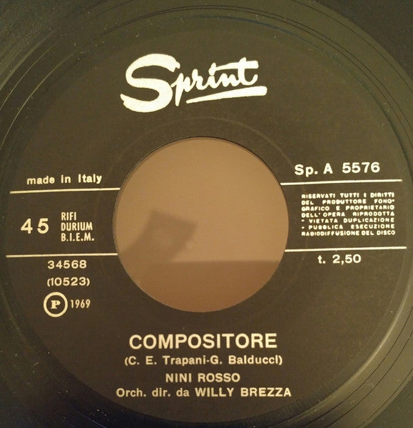 Nini Rosso : Compositore / Guard-Rail (7", Single)