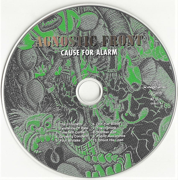 Agnostic Front : Cause For Alarm (CD, Album, RE)