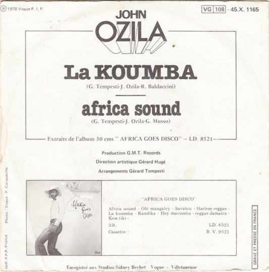 John Ozila : La Koumba (7", Single)