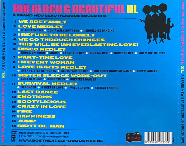 Big Black & Beautiful : Big Black & Beautiful XL (A Brand New Beautylicious Soulshow!) (CD, Album)