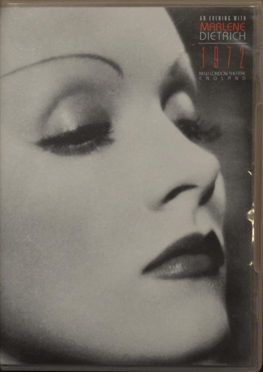 Marlene Dietrich : An Evening With Marlene Dietrich - 1972 New London Theatre England (DVD-V, PAL, SECAM)