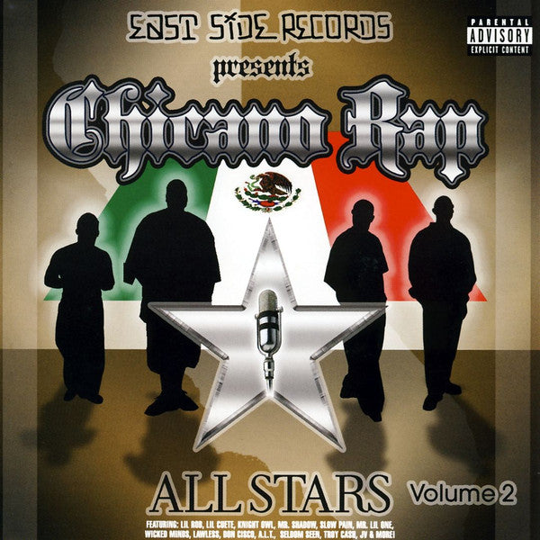 Various : Chicano Rap All Stars Volume 2 (CD, Album, Comp)