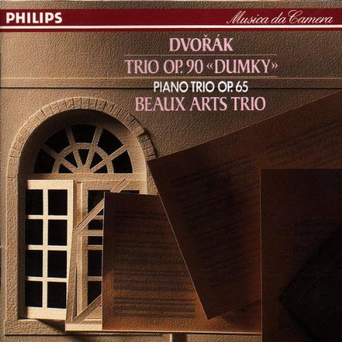 Antonín Dvořák, Beaux Arts Trio : Trio Op.90 'Dumky', Piano Trio Op.65 (CD, Comp)