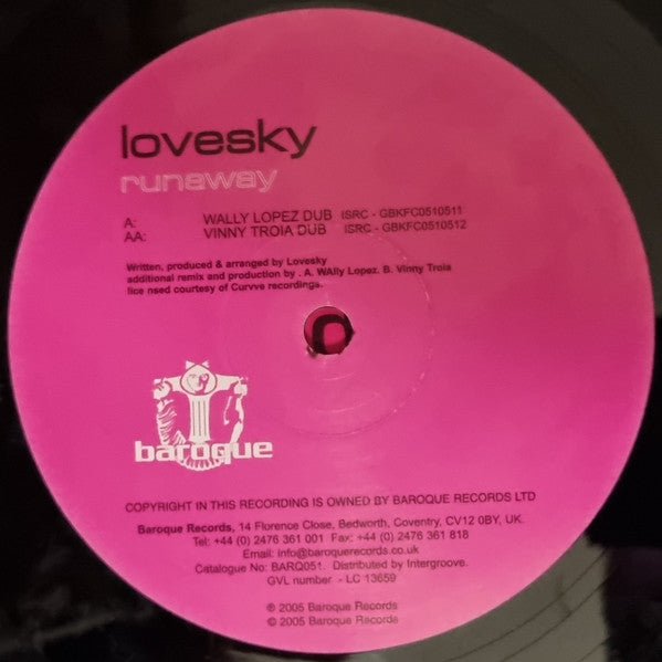 Lovesky : Runaway (12")