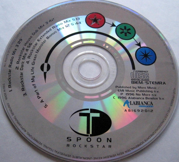 T-Spoon : Rockstar (CD, Maxi)
