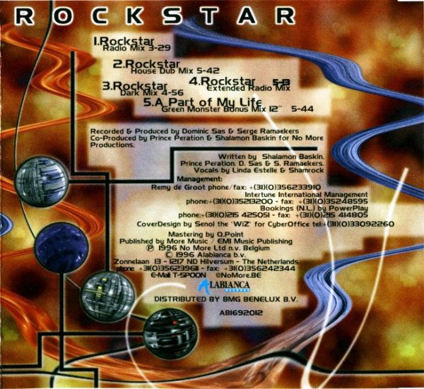 T-Spoon : Rockstar (CD, Maxi)