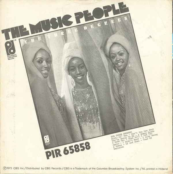 The Three Degrees : Dirty Ol' Man (7", Single)