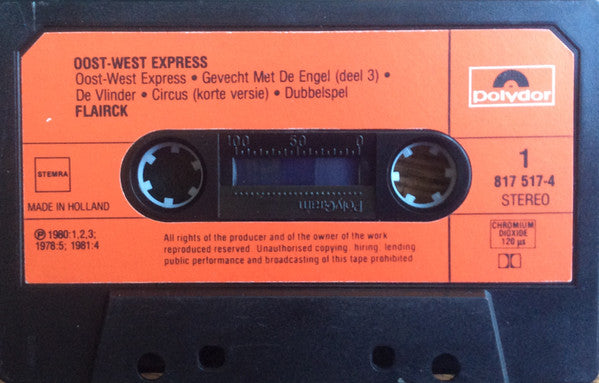 Flairck : Oost-West Express (Cass, Comp)