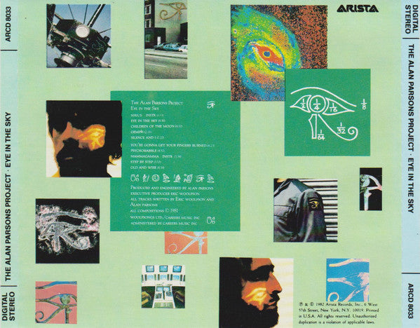 The Alan Parsons Project : Eye In The Sky (CD, Album, RE, Den)