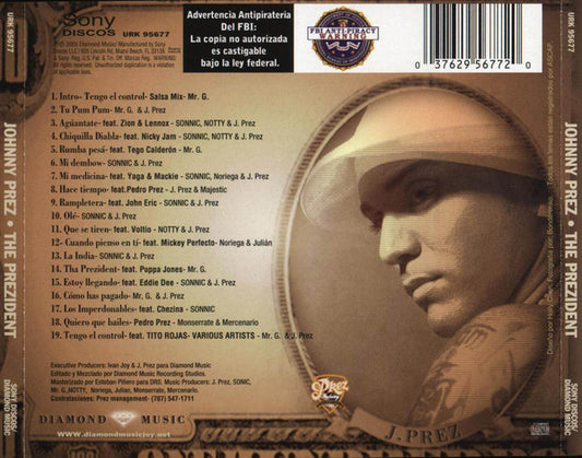 Johnny Prez : The Prezident (CD, Album)