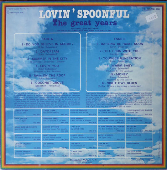 The Lovin' Spoonful : The Great Years (LP, Comp, Ltd, Gre)