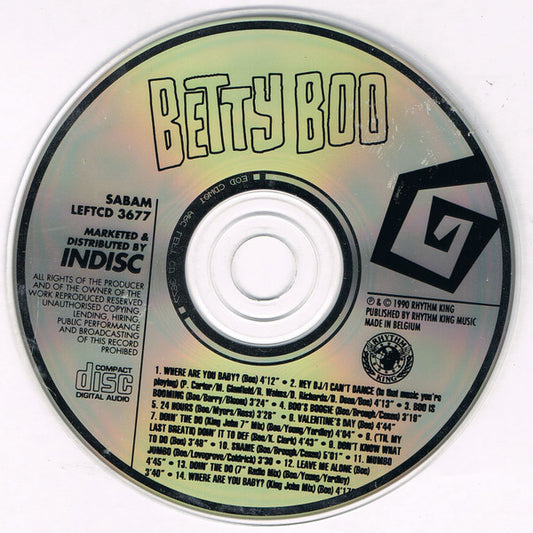 Betty Boo : Boomania (CD, Album)