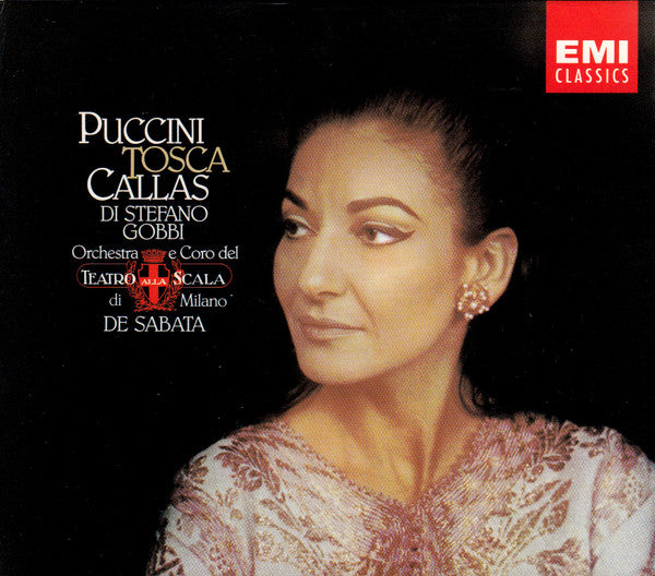 Giacomo Puccini / Maria Callas, Giuseppe di Stefano, Tito Gobbi, Orchestra Del Teatro Alla Scala E Coro Del Teatro Alla Scala, Victor De Sabata : Tosca (2xCD, Album, Mono, RP + Box, Sli)