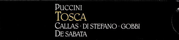 Giacomo Puccini / Maria Callas, Giuseppe di Stefano, Tito Gobbi, Orchestra Del Teatro Alla Scala E Coro Del Teatro Alla Scala, Victor De Sabata : Tosca (2xCD, Album, Mono, RP + Box, Sli)
