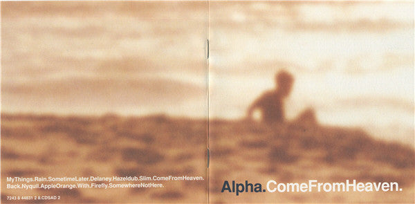 Alpha : Come From Heaven (CD, Album)