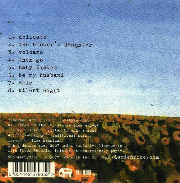 Damien Rice : Live From The Union Chapel (CD, Album, Car)