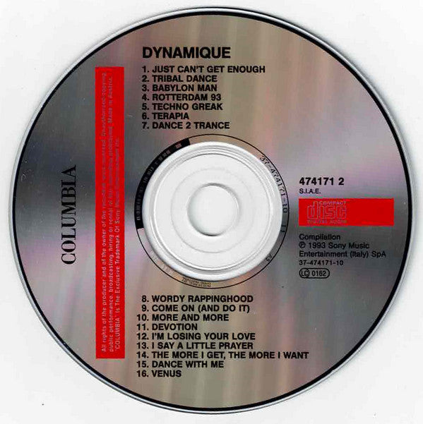 Various : Dynamique (CD, Comp, Mixed)