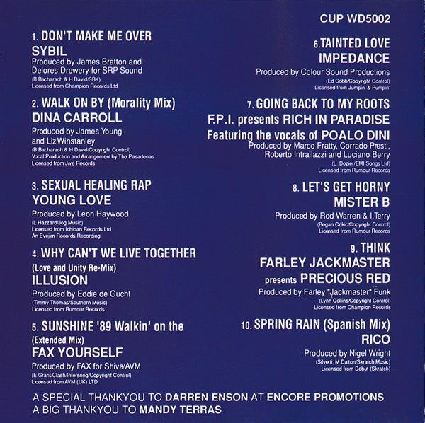 Various : Cover-Up (CD, Comp)