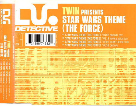 Twin : Star Wars Theme (The Force) (CD, Maxi)