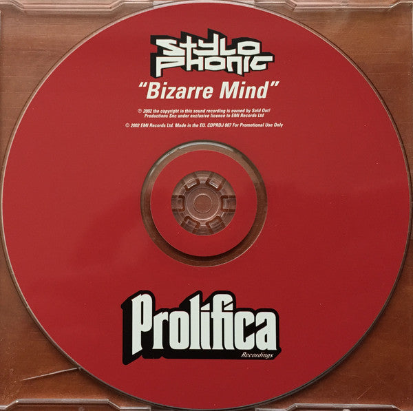 Stylophonic : Bizarre Mind (CD, Maxi, Promo)