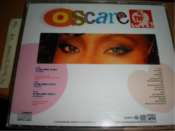 Oscare : Is This Love? (CD, Maxi)
