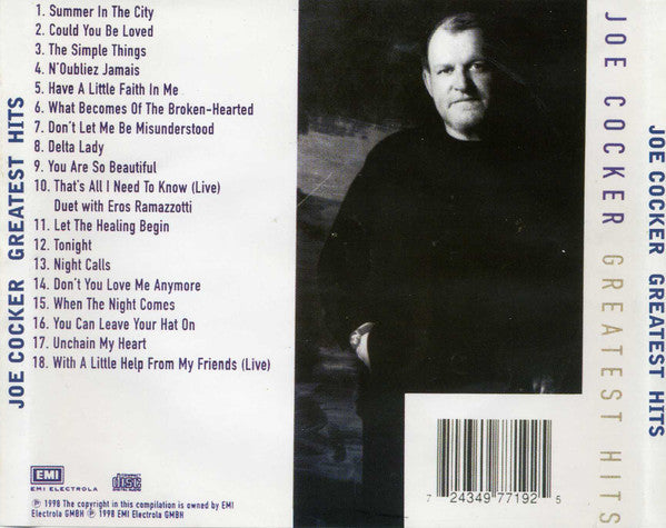 Joe Cocker : Greatest Hits (CD, Comp)