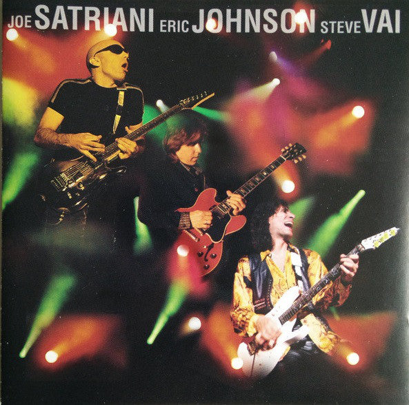 G3 (6), Joe Satriani, Steve Vai, Eric Johnson (2) : G3 - Live In Concert (CD, Album)