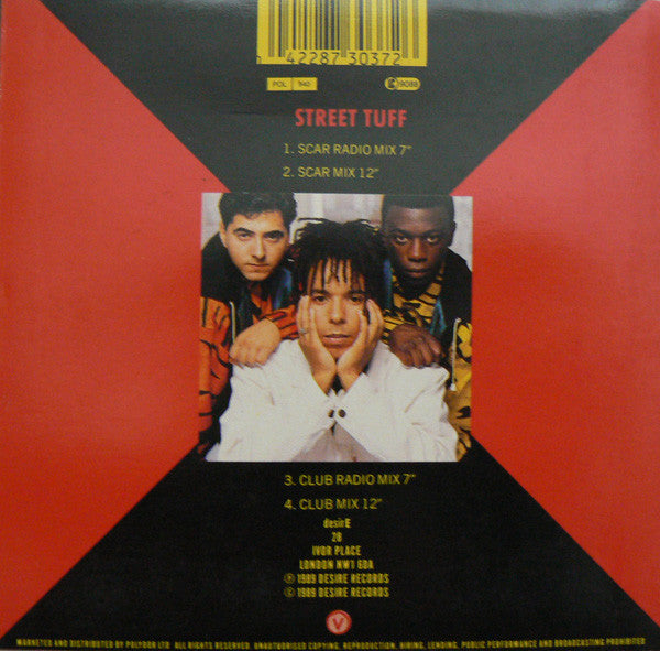 Double Trouble & Rebel MC : Street Tuff (CD, Single, Car)