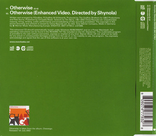 Morcheeba : Otherwise (CD, Single, Enh)