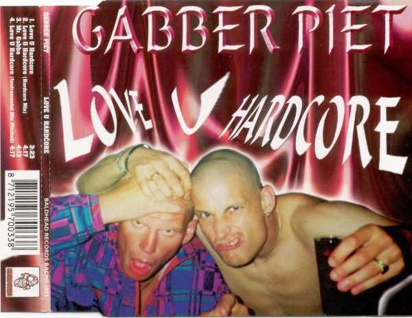 Gabber Piet : Love U Hardcore (CD, Maxi)