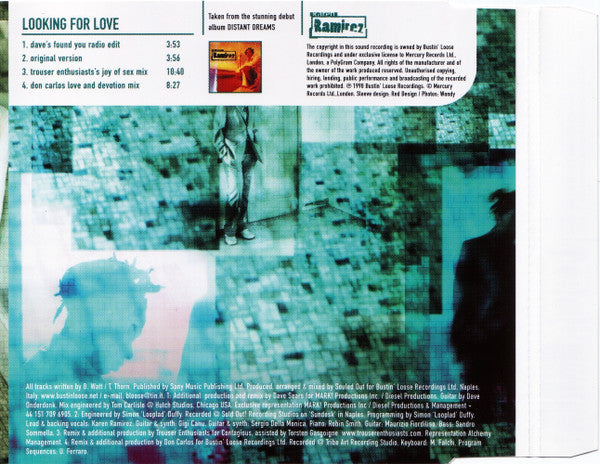 Karen Ramirez : Looking For Love (CD, Single)
