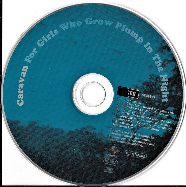 Caravan : For Girls Who Grow Plump In The Night (CD, Album, RE, RM, Uni)