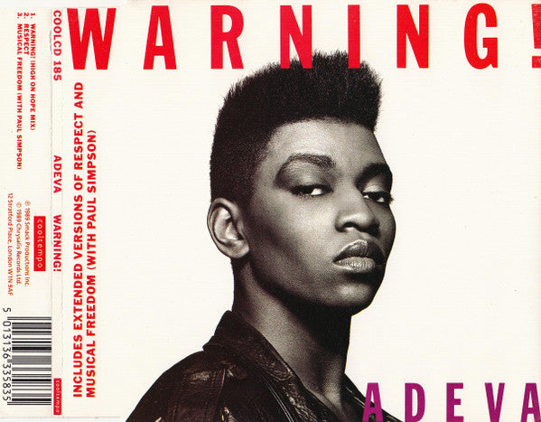 Adeva : Warning! (CD, Single)