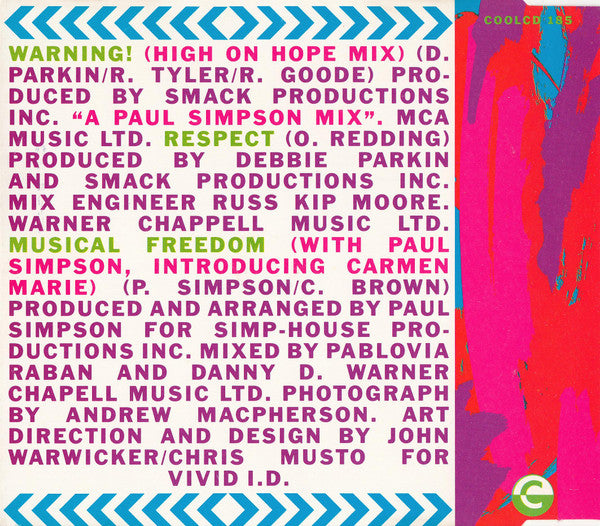 Adeva : Warning! (CD, Single)