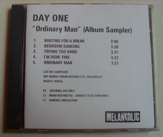 Day One : Ordinary Man (Album Sampler) (CDr, Promo, Smplr)
