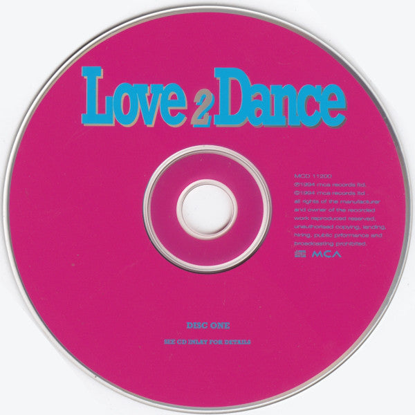 Various : Love 2 Dance (2xCD, Comp)