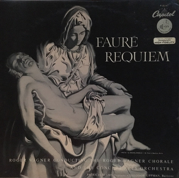 Gabriel Fauré - Roger Wagner : Requiem, Op. 48 (LP, Album, RP)