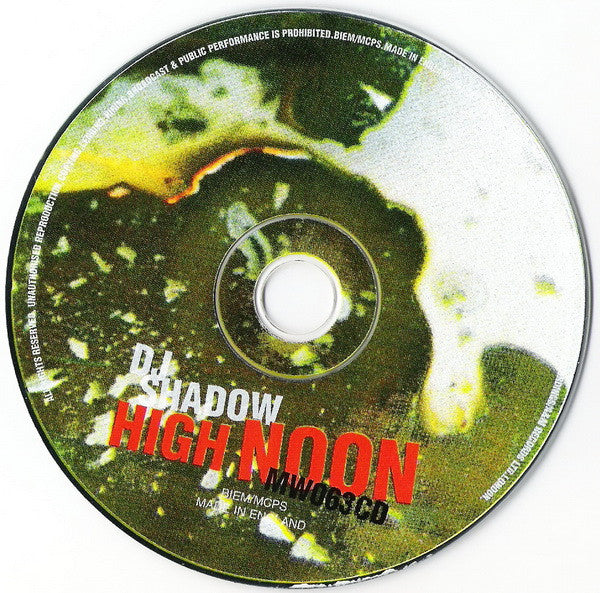 DJ Shadow : High Noon (CD, Single)