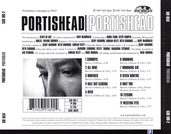 Portishead : Portishead (CD, Album, PMD)