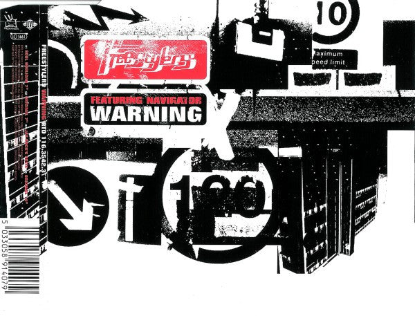 Freestylers Featuring Navigator : Warning (CD, Maxi)