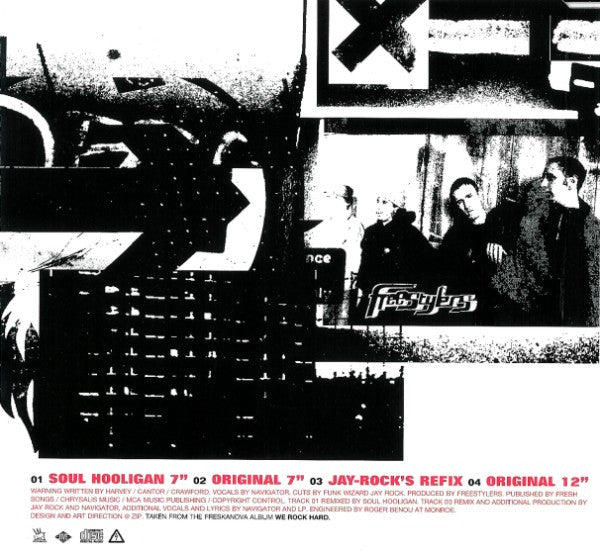 Freestylers Featuring Navigator : Warning (CD, Maxi)