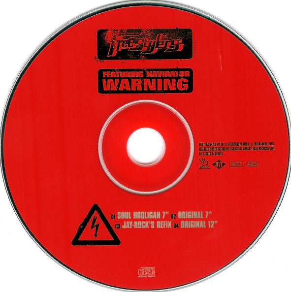 Freestylers Featuring Navigator : Warning (CD, Maxi)